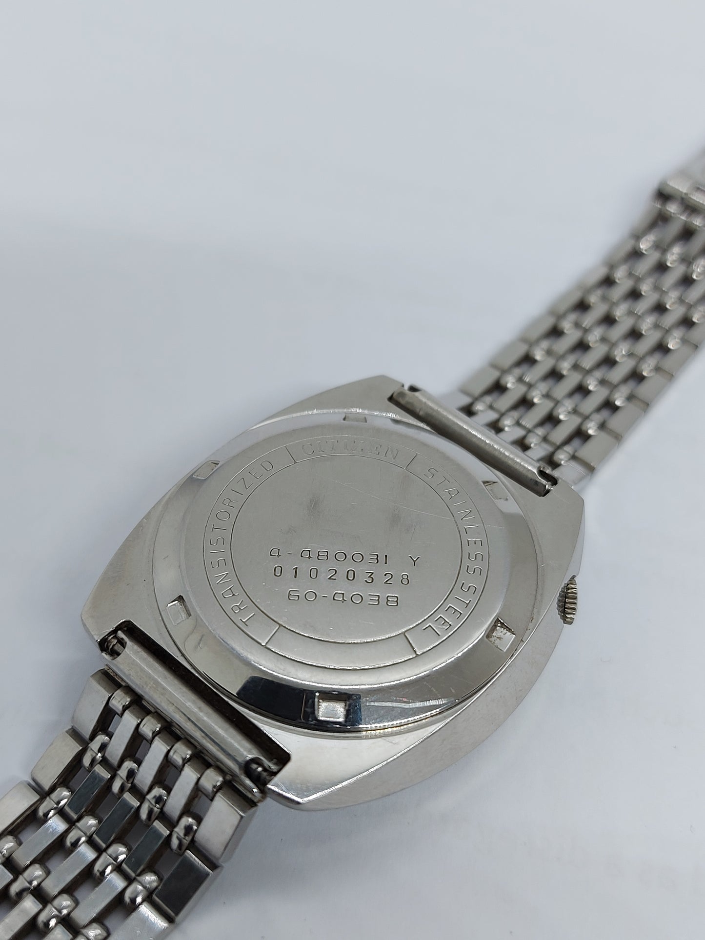 Vintage 1970 Citizen Cosmotron X8 Electronic 4-480031 Men's Watch.