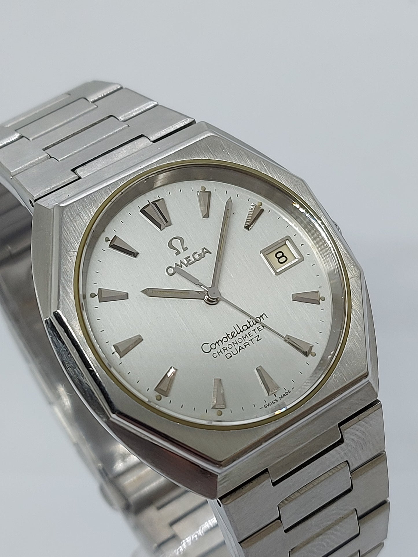 Vintage 1979 Omega Constellation Chronometer Quartz 1342 Men's Watch 198.0117