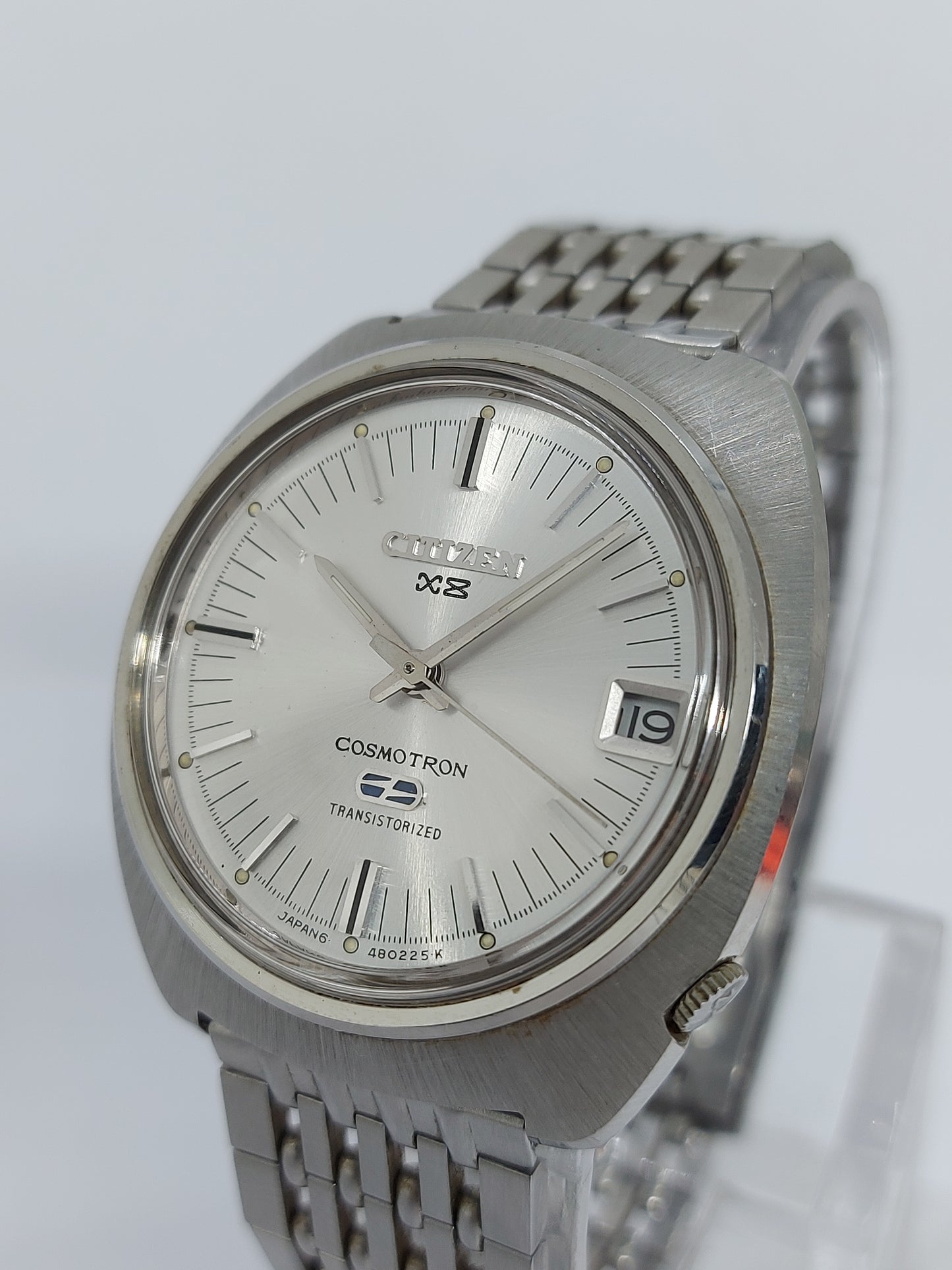 Vintage 1970 Citizen Cosmotron X8 Electronic 4-480031 Men's Watch.