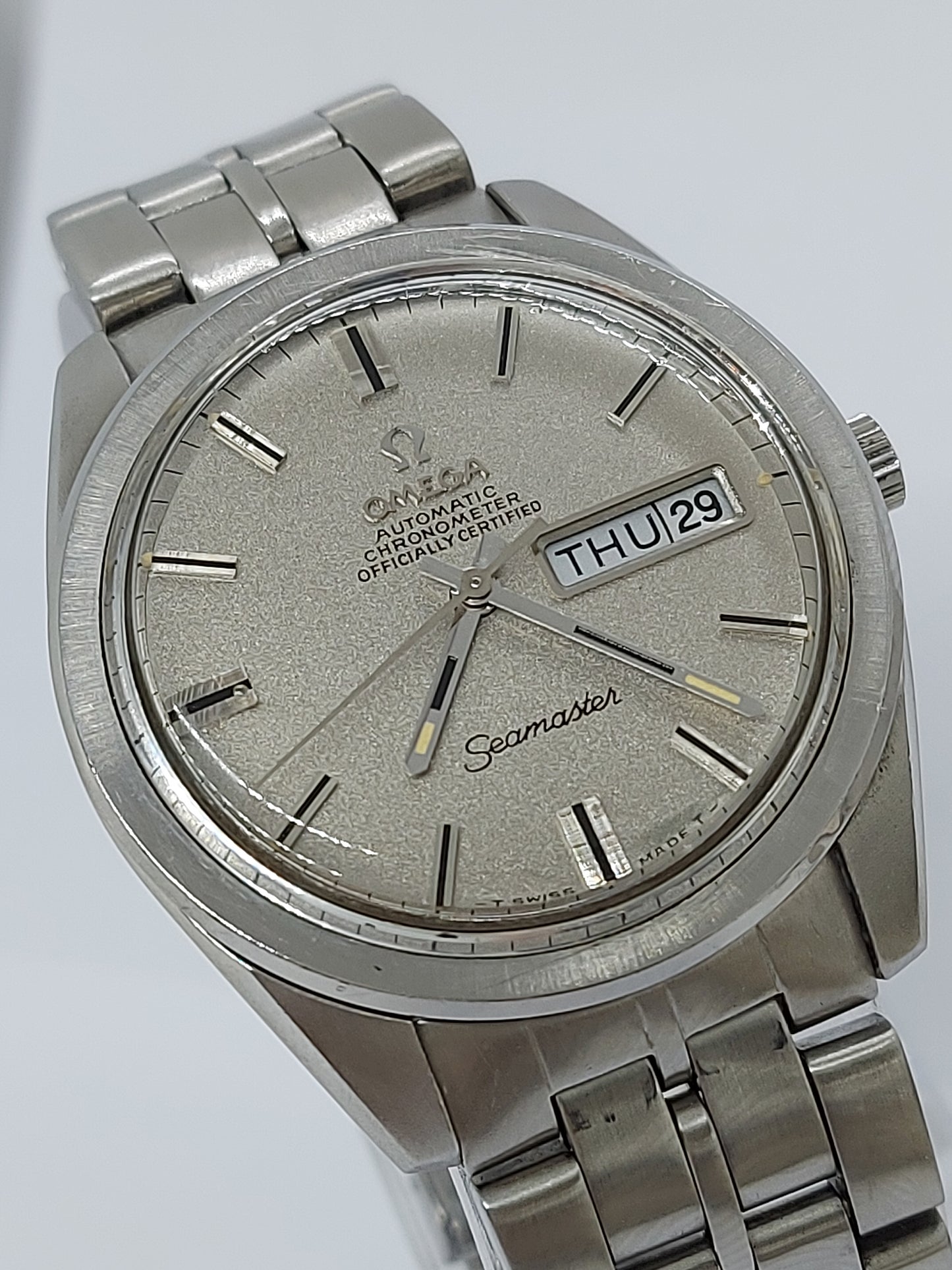 Vintage 1969 Omega Seamaster Chronometer Automatic 751 Ref 166.032 Men's Watch Swiss Made.