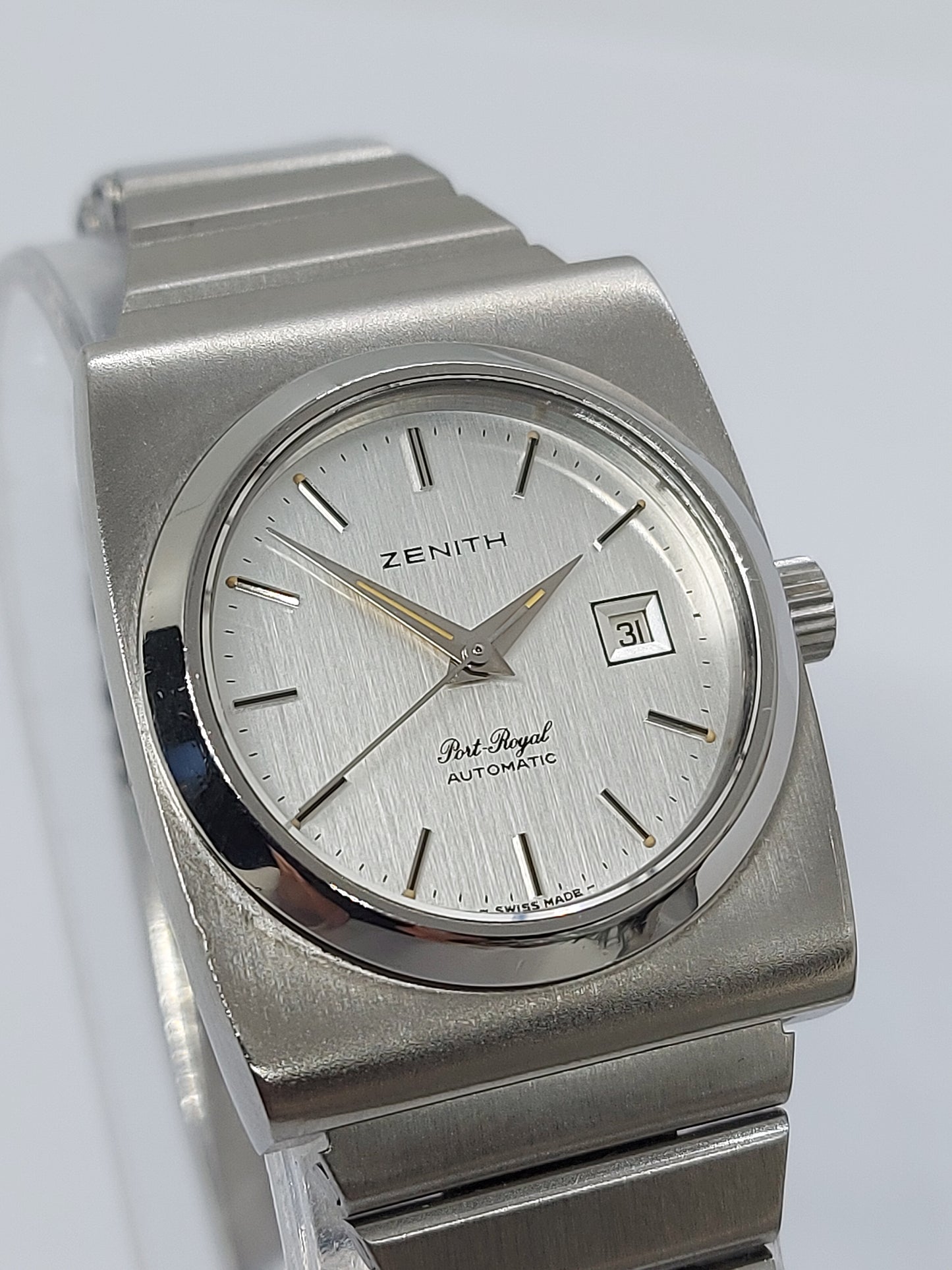 Vintage 1970 Zenith Port Royal Automatic 10600485 Unisex Watch Swiss.