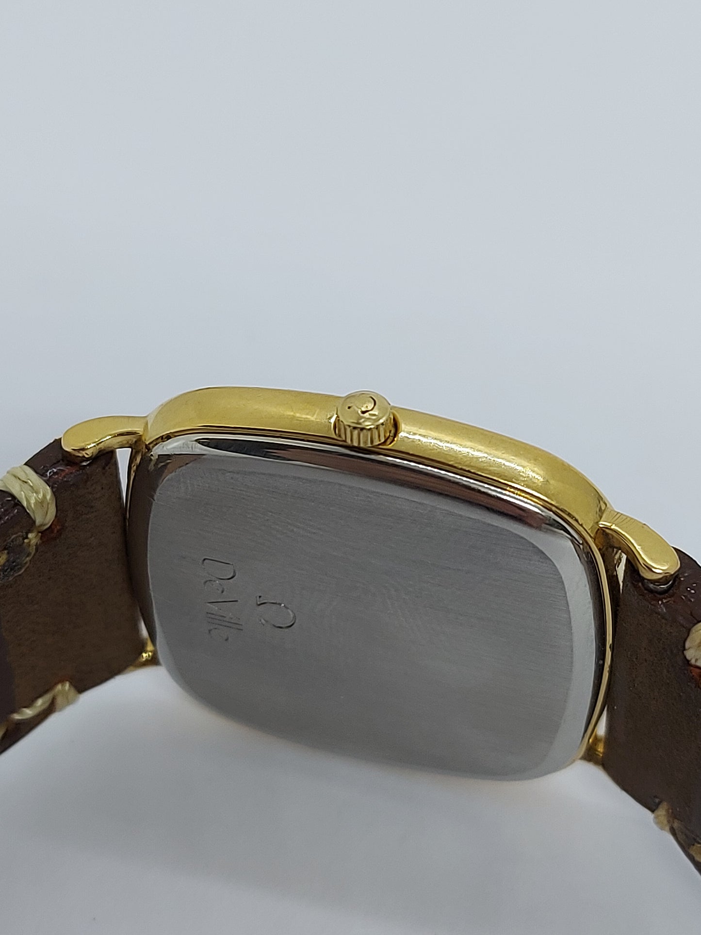 Vintage 1980 Omega De Ville Quartz 1430 Ref. 196.0317.1 Men's Watch Swiss Made