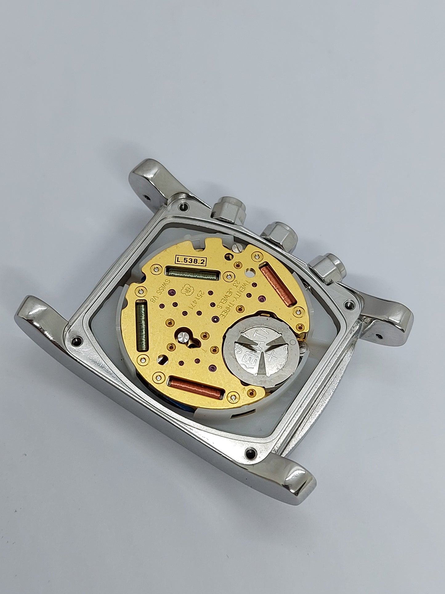 Vintage 2000 Longines Dolce Vita Chronograph XL Ref. L5.656.4 Men’s Watch With Box.