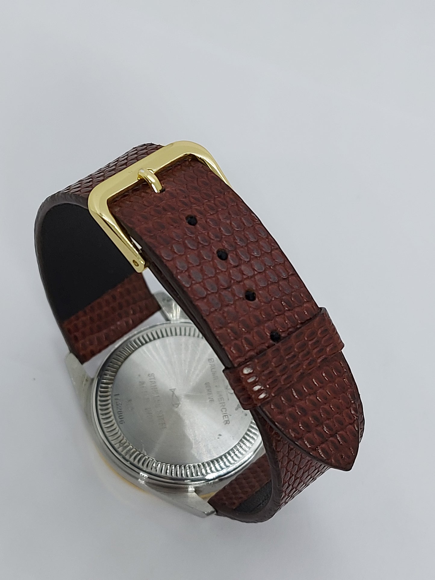 Vintage 1990 Movado King of Jordan Men’s Watch Gold Plated Swiss.