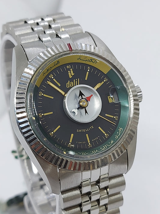 NOS Dalil Islamic Compass Automatic Watch – 1980 Edition